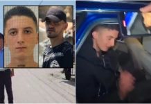 Vrasja e policit në Fier, momenti kur Azgan Mërnica vetëdorëzohet duke qeshur