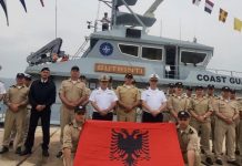 Forca Detare shqiptare dërgon anijen e dytë në operacionet e NATO-s