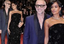 Vincent Cassel dhe e dashura e tij 29 vite më e re, duken elegantë ndërsa shpërfaqin dashurinë në Festivalin e Filmit në Kanë