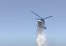 Helikopteri i MPB-së hodhi mbi 25 tonë ujë, është vënë nën kontroll zjarri në Kërçovë