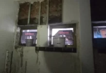 Reshjet e shiut kanë dëmtuar Teatrin e Dramës në Shkup