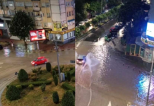 Reshje të rrëmbyeshme në Maqedoni! Raportohen dëme në Tetovë, kaplohet edhe Gostivari dhe Kumanova