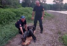 Kumanovë, “rëra e gjallë” gati e mbyti peshkatarin, zjarrëfiksat mezi e shpëtuan pas 3 orëve