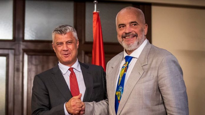 Albanian President Rama visits Kosovo