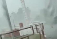 Pasdite në disa pjesë të Maqedonisë priten stuhi me reshje të dendura të shiut, erë të fuqishme dhe breshër