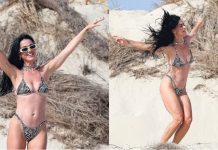 Katy Perry shfaqet në formë të mirë në bikini, ndërsa filmonte videoklipin e ri të në Ibiza