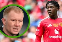 “Gjëja më e afërt me Zidanen që kam parë” – Scholes zbuloi përshtypjet për talentin e madh të Man Utd