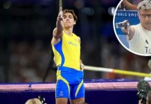 Duplantis imitoi me festime turkun Dikec, mbajti një qëndrim që është hit i Lojërave Olimpike