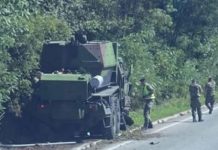 Automjeti i ushtrisë serbe shtyp veturën, vdesin pesë persona