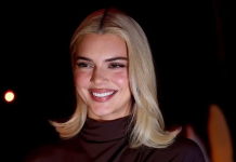 Kendall Jenner bëhet bionde, teksa merr pjesë në shfaqjen e “Bottega Veneta”, gjatë Javës së Modës në Milano