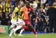 Spektakël dhe gola në derbin turk: Galatasaray largohet nga stadiumi i Fenerbahces me tri pikë