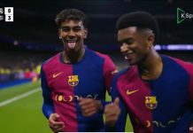 Barça e shënon edhe të tretin, Yamal feston në stilin “alla Ronaldo”