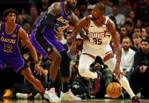 Phoenix triumfojnë me rikthim duke i shkaktuar humbjen e parë Lakers