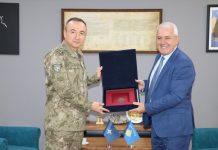 Sveçla e falënderoi Ulutashin për shërbimin e tij si komandant i KFOR-it