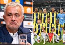 Jose Mourinho me ‘dorë të hekurt’, ia shkëput kontratën yllit të Fenerbahces vetëm 16 muaj pas transferimit
