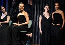 Selena Gomez dhe Zoe Saldana vishen në të zeza për shfaqjen e “Emilia Perez” në BAFTA në Londër