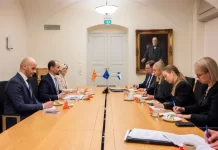 Takimi Murtezanit – Valtonen për thellimin e dialogut për të ardhmen evropiane të Maqedonisë së Veriut
