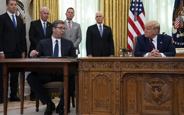 Donald Trump, Aleksandar Vucic