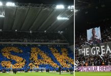 Tifozët e Newcastle po mundohen ta bindin Isakun për qëndrim, shpalosin një koreografi fantastike për të