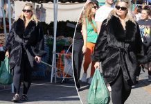 Bebe Rexha shfaqet e thjeshtë dhe pa makijazh teksa fotografohet në një dalje të përditshme në pazaret e Los Angelesit