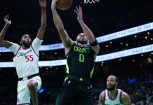 Celtics triumfojnë ndaj Clippers, New York marrin fitore të thellë te Denver Nuggets