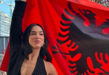 Dua Lipa uron 28 Nëntorin me vargjet e himnit kombëtar