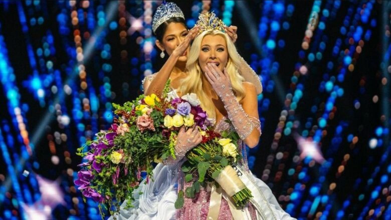 Victoria Kjaer Theilvig e Danimarkës kurorëzohet Miss Universe 2024