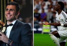 Rodri nuk i ndalë goditjet ndaj Viniciusit dhe Real Madridit