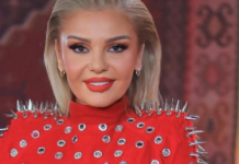 Vjollca Haxhiu me fustan të çuditshëm, kush guxon ti rri afër?