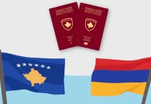 Armenia njeh pasaportat e Kosovës