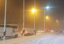 Ndalesë për qarkullim të automjeteve të rënda në rrugën Gostivar-Kërçovë përmes Strazhës