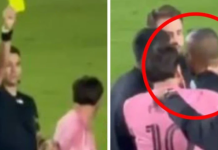 Kapi gjyqtarin dhunshëm në qaf, dënohet Messi