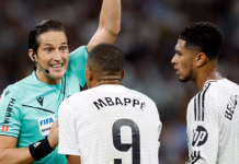 Gjyqtari Jose Munuera Montero pezullohet nga ndeshjet e fundjavës mes polemikave me Real Madridin