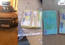 Polaku tentoi të ikte nga Shqipëria me mijëra euro të padeklaruara, i sekuestrohen