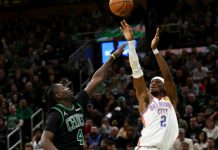 OKC rikthehet te fitorja dhe ndërprenë serinë e Celtics