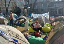 Serbë nga Kosova shkojnë në Beograd “për të mbrojtur presidentin”