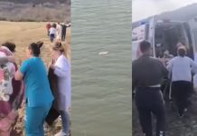 Shpëtohen dy persona, që kishin mbetur të bllokuar në Liqenin e Mavrovës