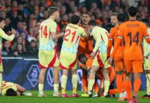 Skautët e Real Madridit ndoqën dy talentë të mëdhenj në ndeshjen Holandë-Spanjë