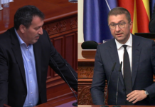 Bexheti: Kërko falje! Mickoski: U kërkoj falje shqiptarëve që më herët nuk e çuan BDI-në në opozitë
