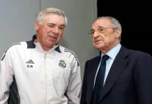 Perez i ofron mbështetje, Ancleotti do të mbetet te Real Madridi