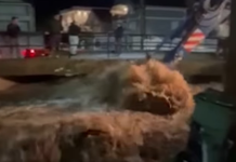 Disa shtëpi përmbyten në Batincë nga shiu, Sadiki: Nuk ka rrezik për banorët