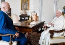 Ditë zie në Shqipëri, Rama: Papë i jashtëzakonshëm dhe një mik i Shqipërisë