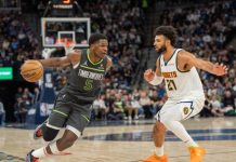 Spektakël në Ball Arena, Minnesota Timberwolves triumfon ndaj Denver Nuggets pas dy vazhdimeve