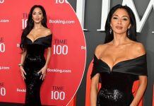 Nicole Scherzinger shkëlqen në Time 100 Gala me një fustan magjepsës