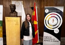 Lina Nesimi nga Gostivari, e dyta në garat republikane për Shkencat Natyrore