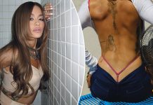 Rita Ora provokon me një fotografi ‘të nxehtë’: Zbulon tatuazhet enigmatike në shpinën e saj