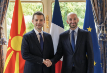 Mucunski në takime me disa ministra francez: Folëm për përparimin e Maqedonisë së Veriut në rrugën drejt BE-së