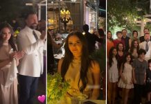 Publikohen pamjet të tjera nga dasma e Teuta Rugovës me Agron Gjeloshin – çifti të lumtur vallëzojnë me familjarët e tyre