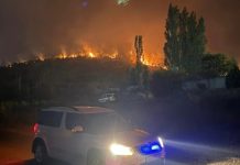 Zjarri afër Bllacës bllokon qarkullimin për kamionët, devijime për veturat