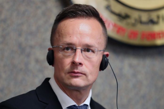 Hungarian Minister of Foreign Affairs and Trade Peter Szijjarto visits Egypt